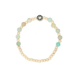 Armband op elastiek Amazonite 8 mm