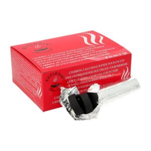 Houtskool 33 mm - doos met 100 stuks - 10 st/rol