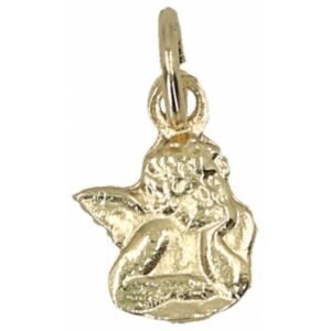 Medaille 13 mm Engel - Metaal verguld