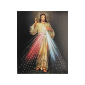 Poster 20 X 25 Barmhartige Christus "goud"