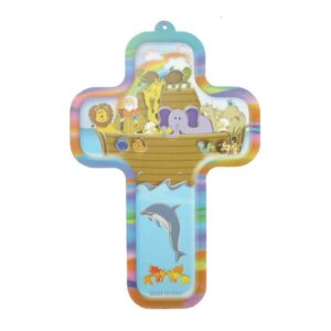 Wiegekruis - 13 X 9 cm - Ark van Noah