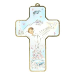 Wiegekruis - 13 X 9 cm Doop