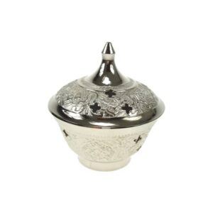 Wierookbrander - H 8 cm - Vernikkeld