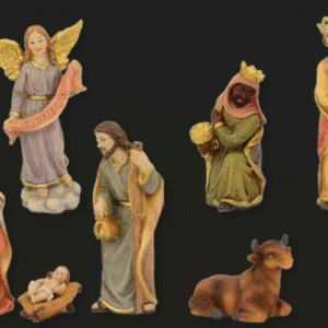 Kerstgroep 11-delig - polystone/6cm