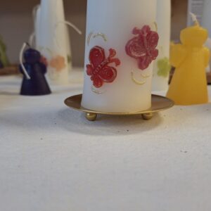 Kaarsenstandaard Goud/Zwart Middel