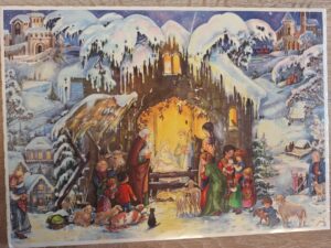 Adventskalender chocolade