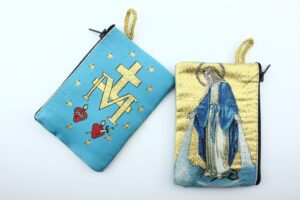 Etui Maria woven -Immaculata (110x75mm)