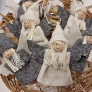 Beschermengel Sleutelhanger Vilt