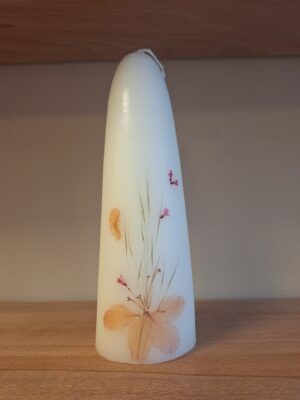 Kaars gedroogde bloemen groot