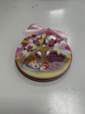 Wiegehanger levensboom roze