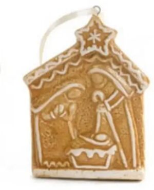 Kerstdecoratie in hars Heilige Familie - 9 cm